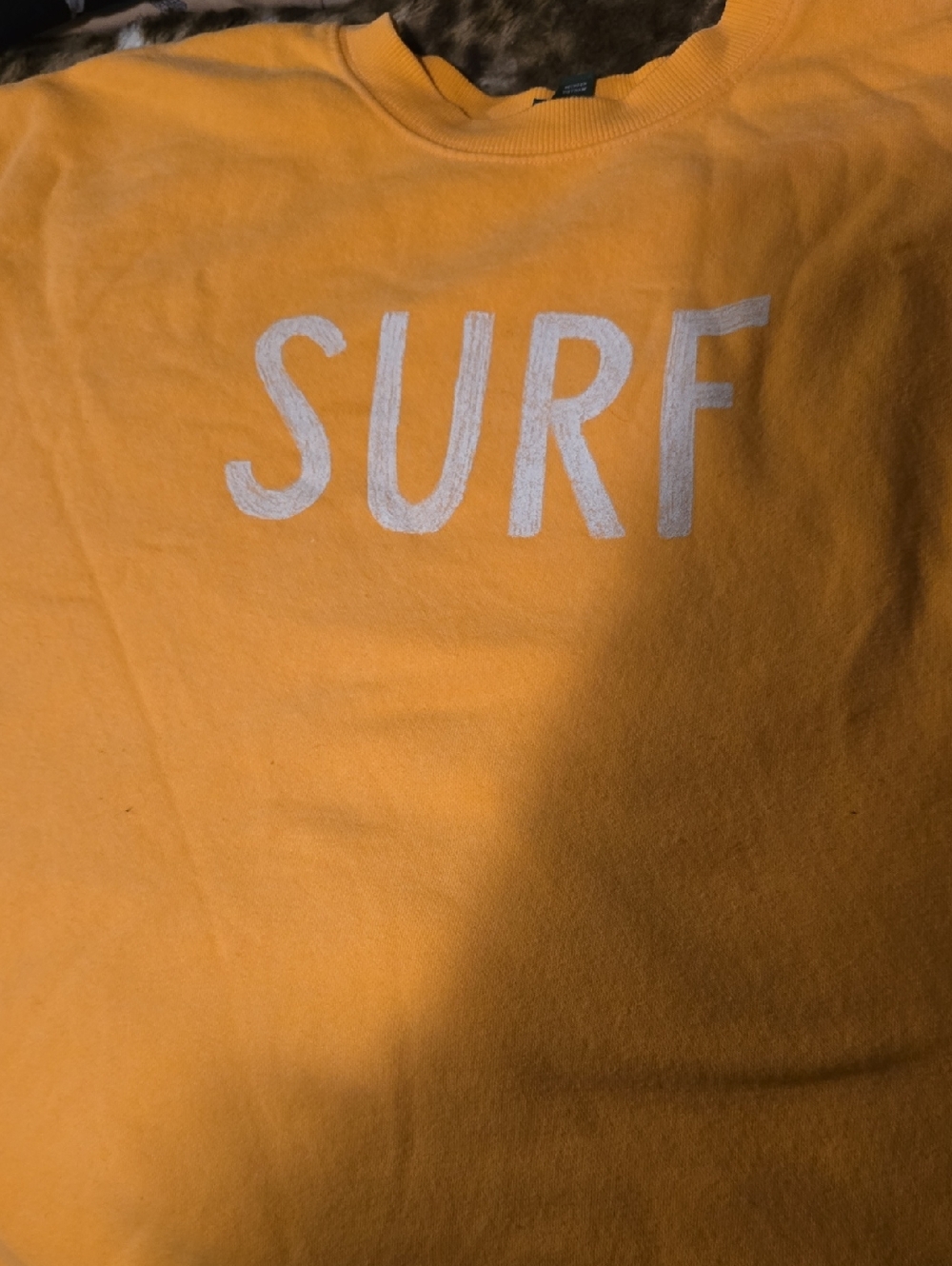 wild fable Mustard Yellow Fleece Sweatshirt